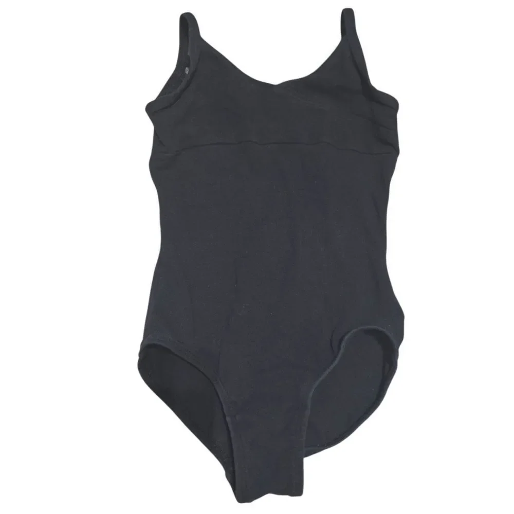 Girls Black Dance Leotards 2 Pc Bundle